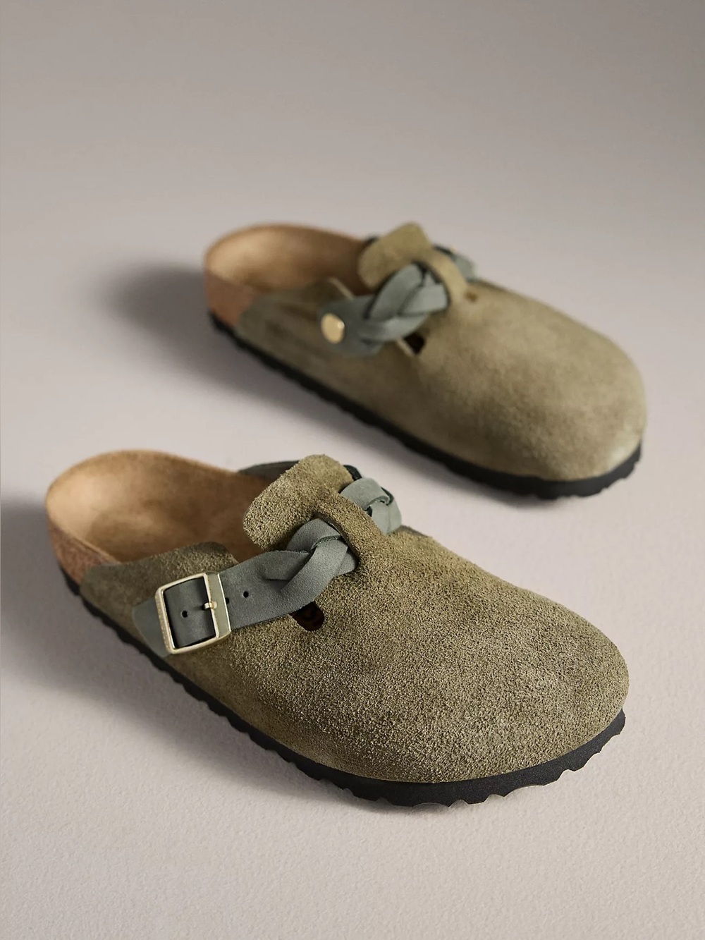 Birkenstock Boston Braided Clogs